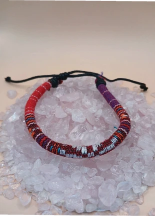 Bracelet tissé, estado: Muito bom, €3.45, €4.32 inclui Proteção do Comprador Pro