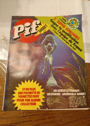Pif Gadget n°448 (1977) Très bon état , Rare , Collection vintage, état: Très bon état, 4,00 €, 4,90 € Protection acheteurs incluse