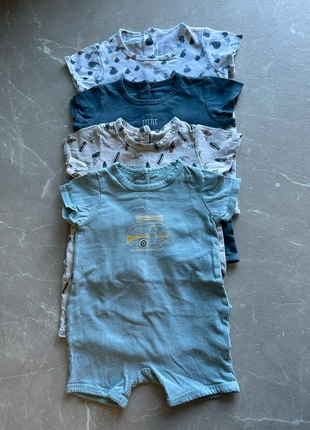 Lot de 4 pyjamas/combinaison 6mois, marque: Vertbaudet, état: Très bon état, taille: 3-6 mois / 62 cm, 3,00 €, 3,85 € Protection acheteurs incluse