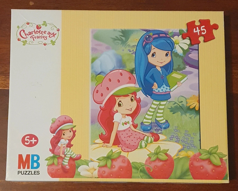Puzzle 45 pièces - Charlotte aux fraises - MB Puzzle - 5 ans et