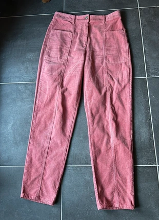 : Pantalon vintage velours côtelé rose taille 38 – coupe droite, brand: Vintage Dressing, condition: Very good, size: M / 38 / 10, €8.00, €9.10 includes Buyer Protection