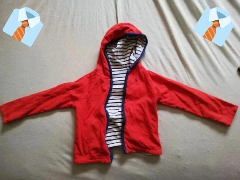 Veste Petit Marin pour Bébé - Style Nautique (18M, 80cm)