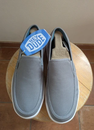 Chaussures Hey Dude grise T41, brand: Hey Dude, condizioni: Nuovo con cartellino, taglia: 41, €56.00, €59.50 include la Protezione acquisti Pro
