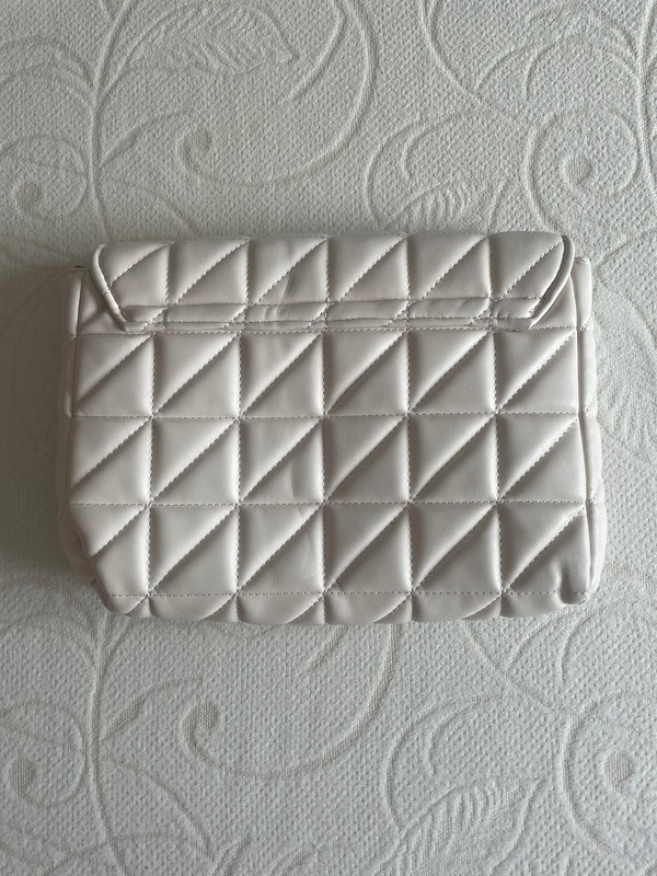 Cream Zara clutch 3