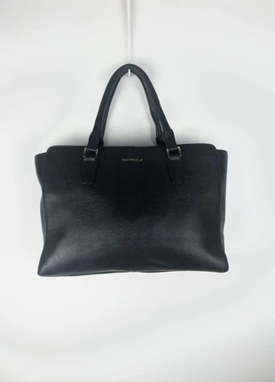 Mac Douglas – sac à main cabas porté épaule en cuir noir, marque: Mac Douglas, état: Très bon état, 65,00 €, 68,95 € Protection acheteurs incluse