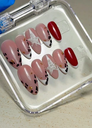 unghie finte press on nails personalizzate y2k coquette goth, marque: On, état: Neuf avec étiquette, 25,00 €, 26,95 € Protection acheteurs incluse