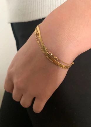 Bracelet en acier inoxydable, marca: Les Petites Trouvailles d’Ana, estado: Muy bueno, 12,00 €, 13,30 € Protección al comprador Pro incluida