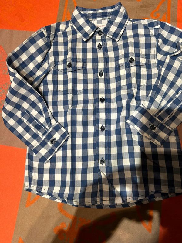 Chemise à carreaux 4 ans 1