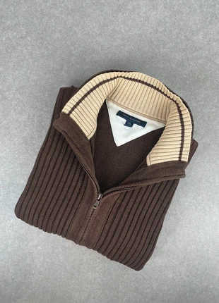 Cardigan Tommy Hilfiger homme Marron logo brodé taille L, marca: Tommy Hilfiger, estado: Bom, tamanho: L, €12.00, €13.30 inclui Proteção do Comprador Pro