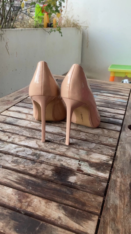 Talon beige vernis hotsell