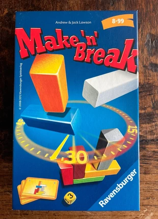 Ravensburger Make ‘N’ Break Blocks Game, merk: Ravensburger, staat: Heel goed, € 5,00, € 5,95 inclusief Kopersbescherming