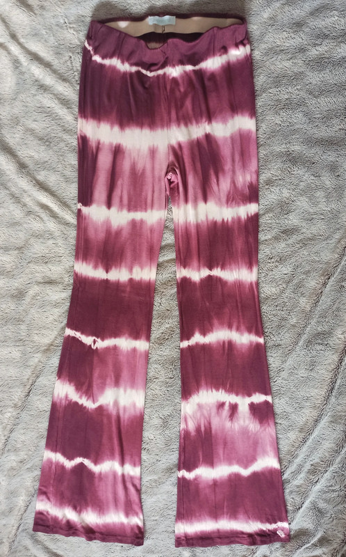 Pantalones campana tie dye Vinted