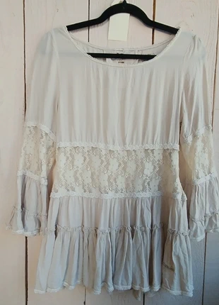 Blouse Lola Espeleta – Dentelle vintage & esprit poétique 🌸, marca: Lola Espeleta, estado: Bom, tamanho: S / 36 / 8, €5.00, €5.95 inclui Proteção do Comprador Pro