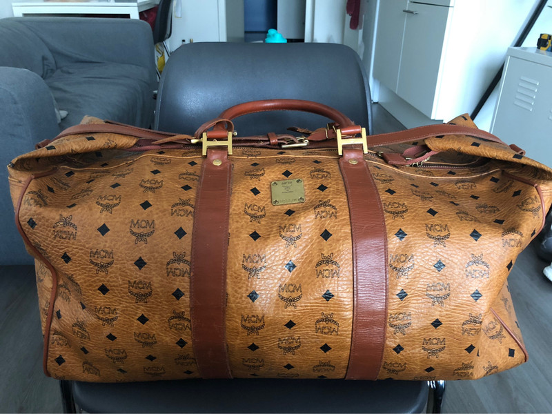 Vintage mcm clearance duffle bag