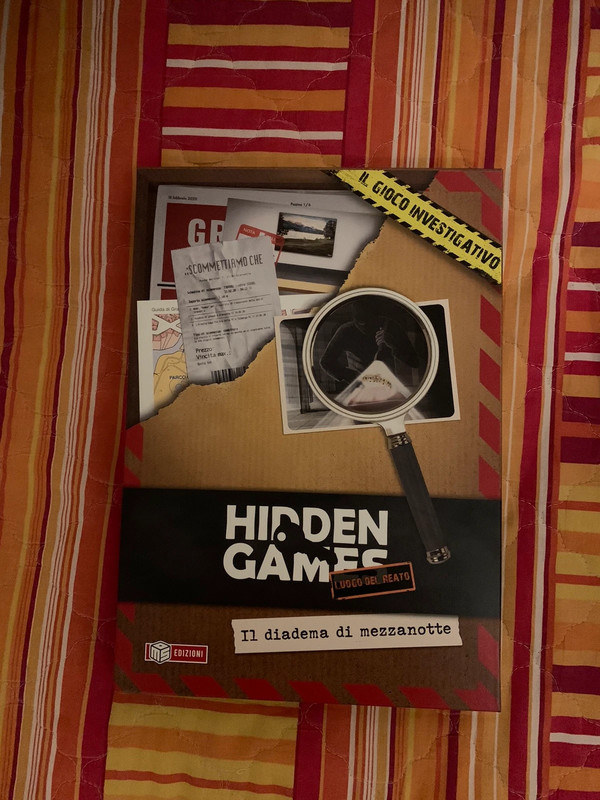 Hidden Games Luogo Del Reato - Il 2° Caso - IL DIADEMA DI MEZZANOTTE -  Italiana