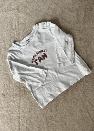 Teeshirt manches longues mixte, brand: Kiabi, condition: Very good, size: 6-9 months / 68 cm, €1.00, €1.75 includes Buyer Protection