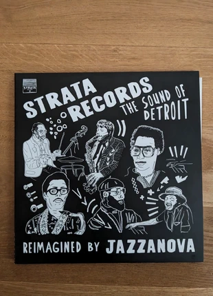 LP 33t album vinyle / Jazzanova Strata Records (The sound of Detroit reimagined by Jazzanova), état: Neuf sans étiquette, 46,00 €, 49,00 € Protection acheteurs incluse