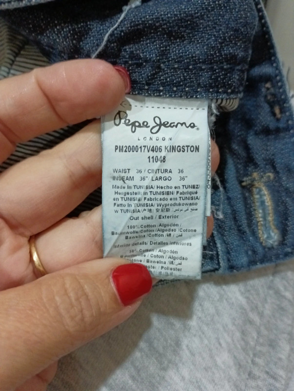 Calça ganga Pepe Jeans 4