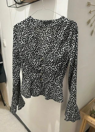 Chemisier Missguided noir & blanc, marque: Missguided, état: Neuf sans étiquette, taille: XS / 34 / 6, 1,50 €, 2,28 € Protection acheteurs incluse