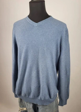 Pull Izod bleu clair col V classique homme taille L léger vintage preppy américain coton mélangé, brand: IZOD, condizioni: Ottime, taglia: L, €7.00, €8.05 include la Protezione acquisti Pro
