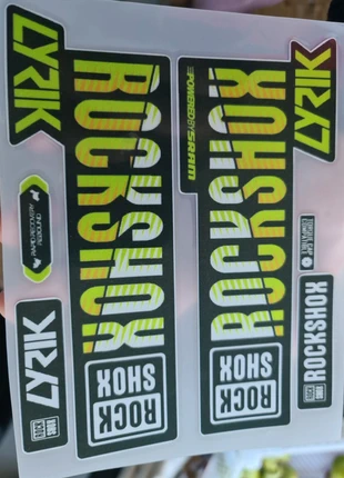 Sticker logo autocollant Fourche velo vtt trotinette Rockshox, marque: rockshox, état: Très bon état, 6,99 €, 8,04 € Protection acheteurs incluse
