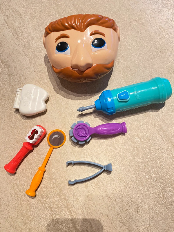 Le dentiste Dr. Wackelzahn Play-doh, très bon état mais sans pate à modeler  - Play Doh