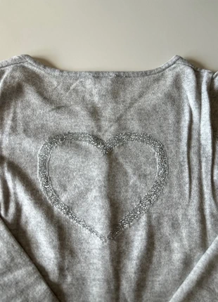 Gilet Cyrillus coton & Cachemire - motif cœur, marque: Cyrillus, état: Bon état, taille: 16 ans / 176 cm, 6,00 €, 7,00 € Protection acheteurs incluse