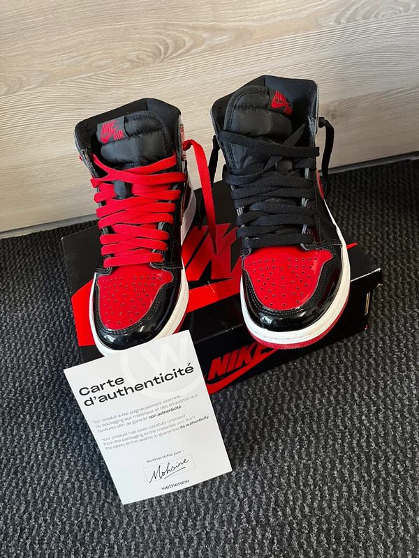 Air Jordan 1 high og parent bred Vinted