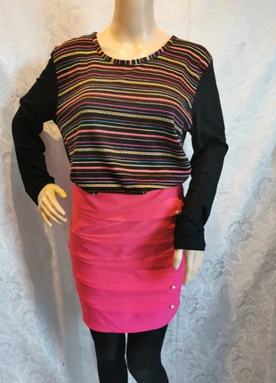 Jupe rose fuchsia – Taille M, marca: sans marque, estado: Muito bom, tamanho: M / 38 / 10, €12.90, €14.25 inclui Proteção do Comprador