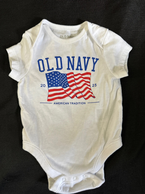 Mameluco old navy blanco niño 👶 1