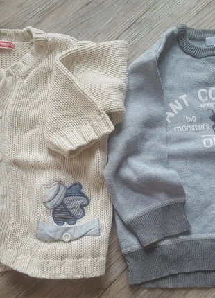 Lot 2 pull/gilet 18 mois , marque: Obaïbi, état: Très bon état, taille: 12-18 mois / 80 cm, 4,00 €, 4,90 € Protection acheteurs incluse