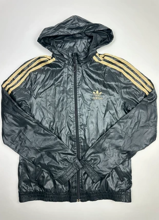 Veste adidas coupe vent - noir et or - taille S, marca: adidas, estado: Muito bom, tamanho: S / 36 / 8, €15.00, €16.45 inclui Proteção do Comprador
