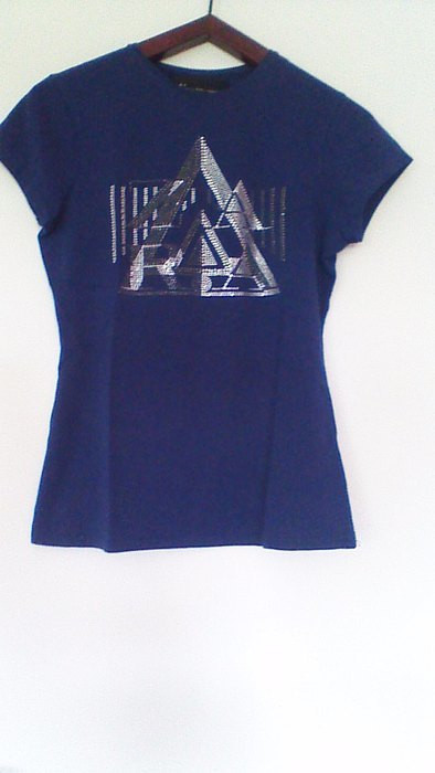 T-shirt bleu Zara 1
