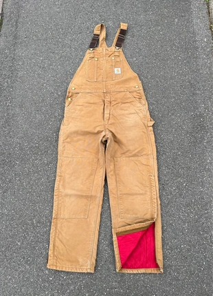 Salopette/dungarees carhartt 6FBQZ made in usa double knee workwear quilted - Taille XL(38x32), brand: Carhartt, condition: Very good, size: XL, €69.00, €73.15 includes Buyer Protection Pro