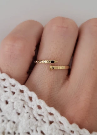 Bague acier inoxydable doré ajustable, marca: Boutique Parisienne, estado: Muito bom, tamanho: Ajustável, €9.00, €10.15 inclui Proteção do Comprador Pro