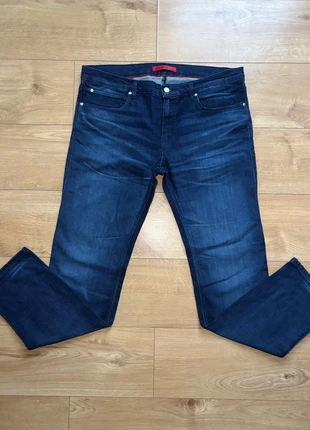Hugo Boss Mens 708 Slim Fit Vintage Dark Wash Blue Jeans Size 36/32 RRP £99, brand: Hugo Boss, condition: New without tags, size: XL, £25.00, £26.95 includes Buyer Protection