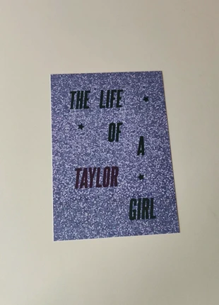 Biglietto tema Taylor Swift, marca: Taylor Swift, estado: Novo com etiquetas, €2.50, €3.33 inclui Proteção do Comprador