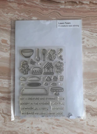 Lawn Fawn - A Creature was stirring, merk: Lawn fawn, staat: Heel goed, € 7,50, € 8,58 inclusief Kopersbescherming
