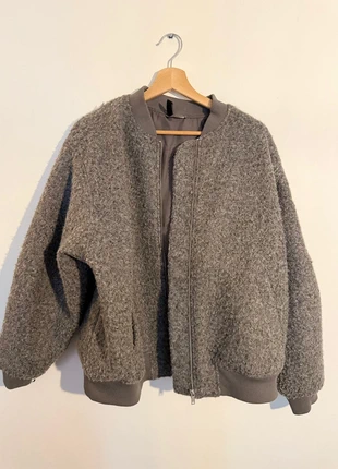 bomber’s/ veste femme gris moutmout, brand: H&M, condizioni: Ottime, taglia: M / IT 42 / EU 38, €30.00, €32.20 include la Protezione acquisti