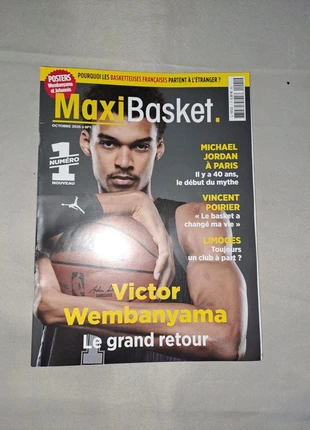Magazine Maxi Basket n°1 octobre 2025, état: Neuf sans étiquette, 2,90 €, 3,75 € Protection acheteurs incluse