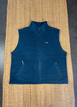 Veste Polaire Sans Manches Zippé Bleu Patagonia Pile Jacket Full Zip Vest Men’s Taille XL, marca: Patagonia, estado: Muito bom, tamanho: XL, €50.00, €53.20 inclui Proteção do Comprador Pro