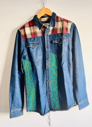 Chemise en Jeans. , marque: Africa renouveau tendance, état: Très bon état, taille: S, 16,00 €, 17,50 € Protection acheteurs incluse