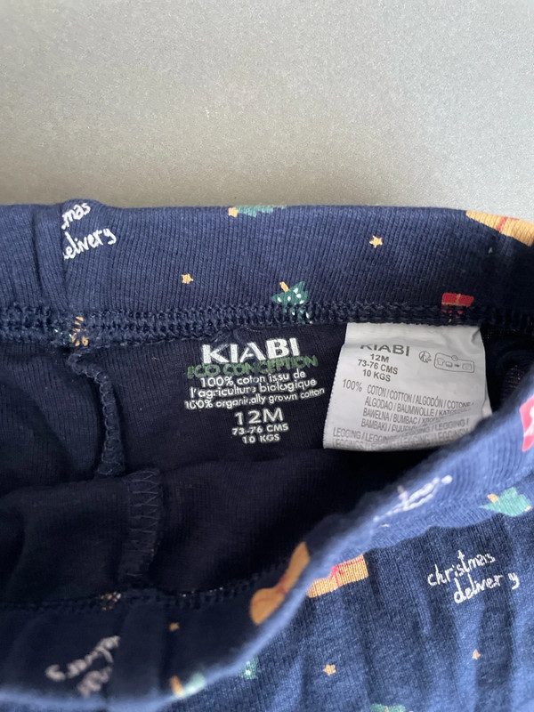 Legging Bebe Kiabi eco conception 12 mois Christmas Vinted