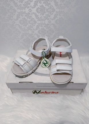 Sandali Bambina/o Bianchi Nuovi Naturno, marque: Naturino, état: Neuf avec étiquette, taille: 32, 20,00 €, 21,70 € Protection acheteurs incluse