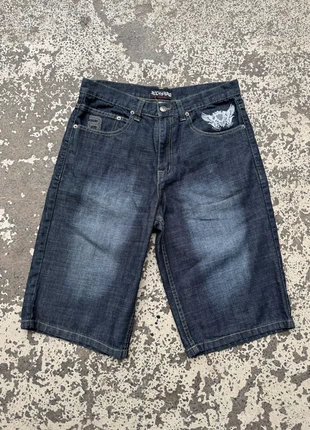 Vintage dark denim washed jorts, brand: Rucky Race, condition: Very good, size: W30, £20.00, £21.70 includes Buyer Protection