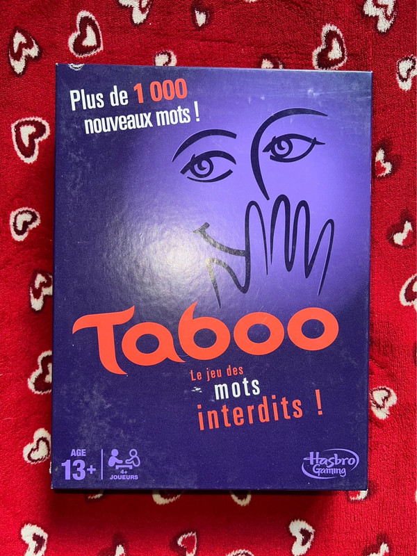Taboo classique, jeux de societe