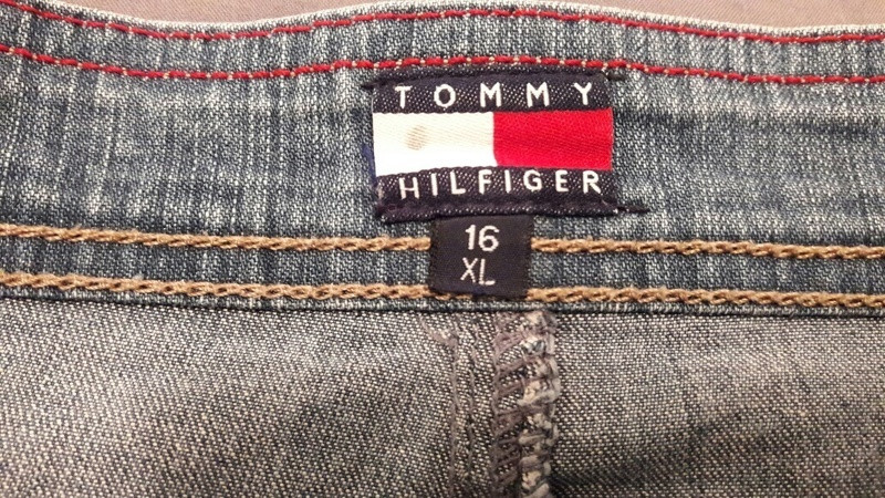 Jupe en jean Tommy Hilfiger taille 16 ans TBE 3