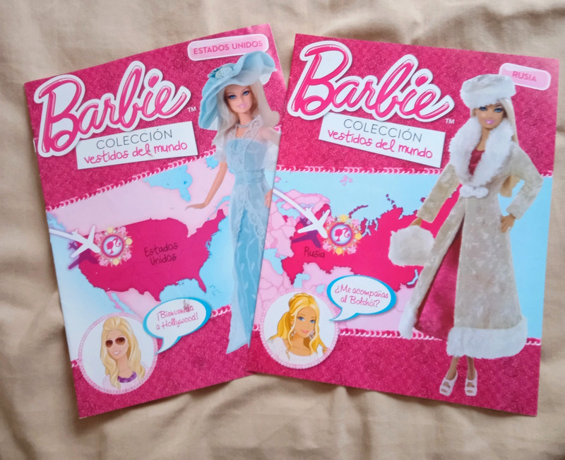 2 Revistas Barbie del mundo - Vinted