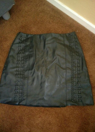 NewYorker leren rokje , merk: New Yorker, staat: Heel goed, maat: M / 38 / 10, € 5,00, € 5,95 inclusief Kopersbescherming