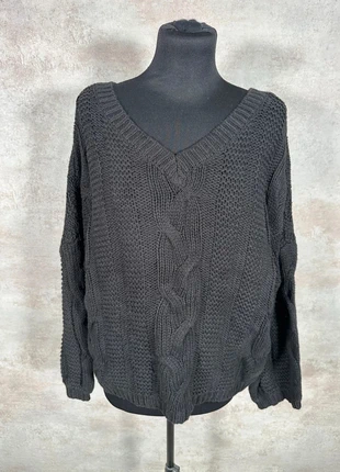 Pull Maille Torsadée Cable Knit Vintage Vintage noir texturé taille S, brand: Vintage Dressing, condizioni: Ottime, taglia: S / IT 40 / EU 36, €12.00, €13.30 include la Protezione acquisti Pro